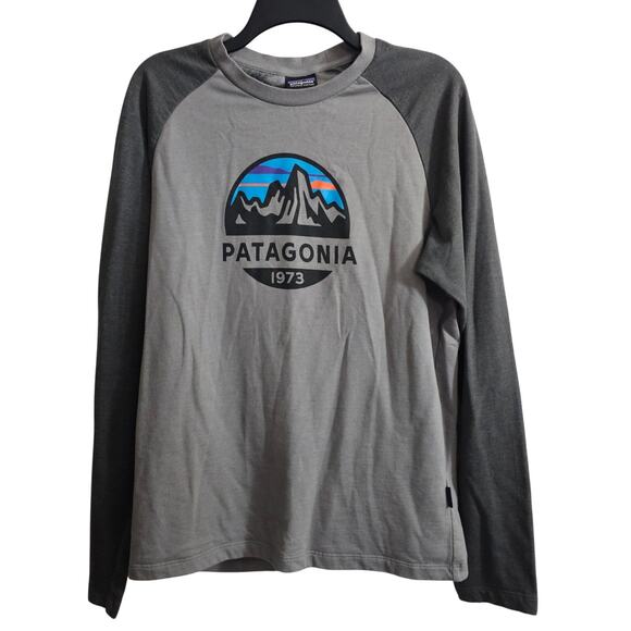 Patagonia Other - Patagonia Worn Wear Lightweight Crew Sweatshirt Medium Fleece Lined Gray Outdoor